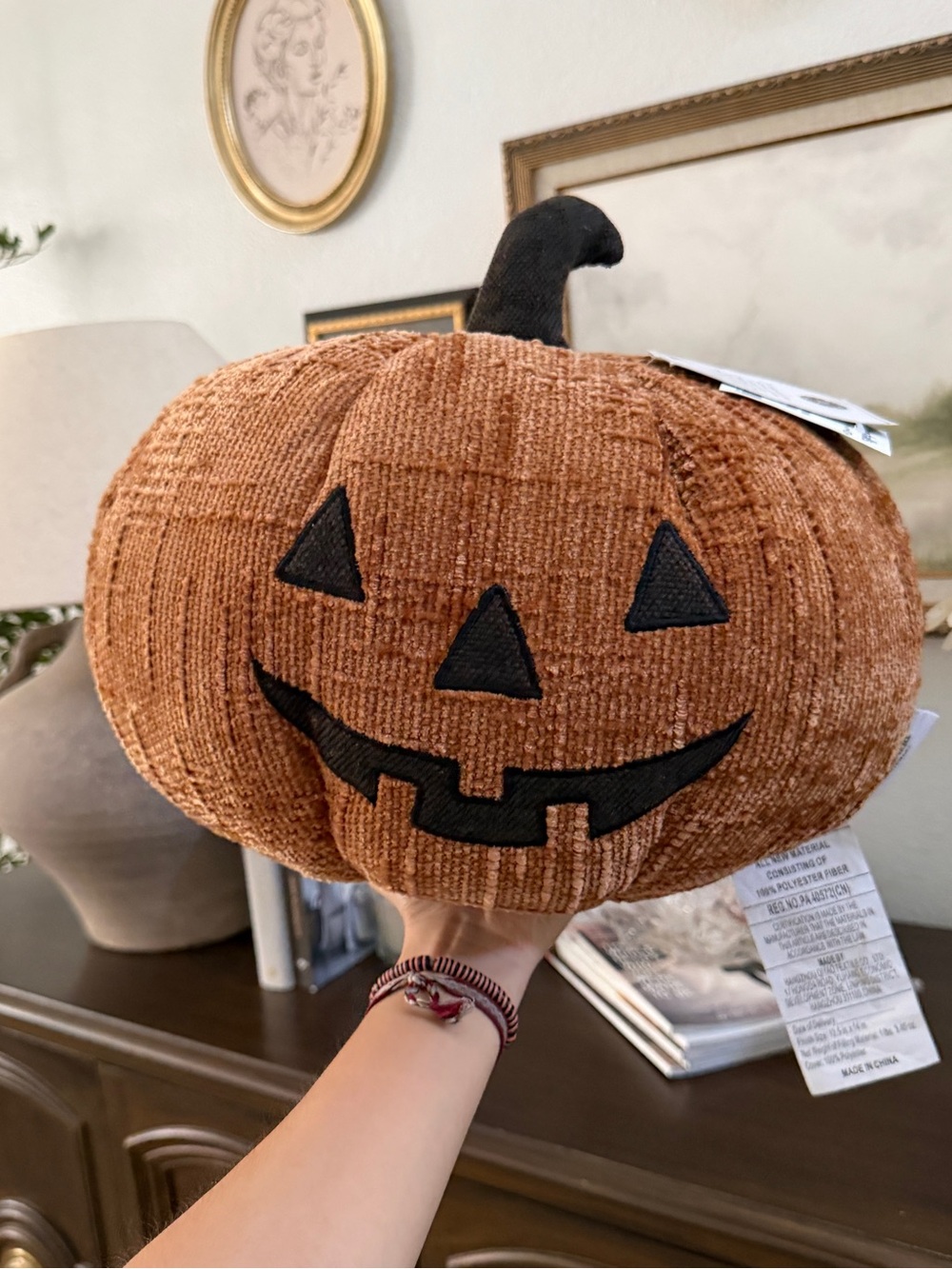 Martha Stewart Pumpkin Pillow